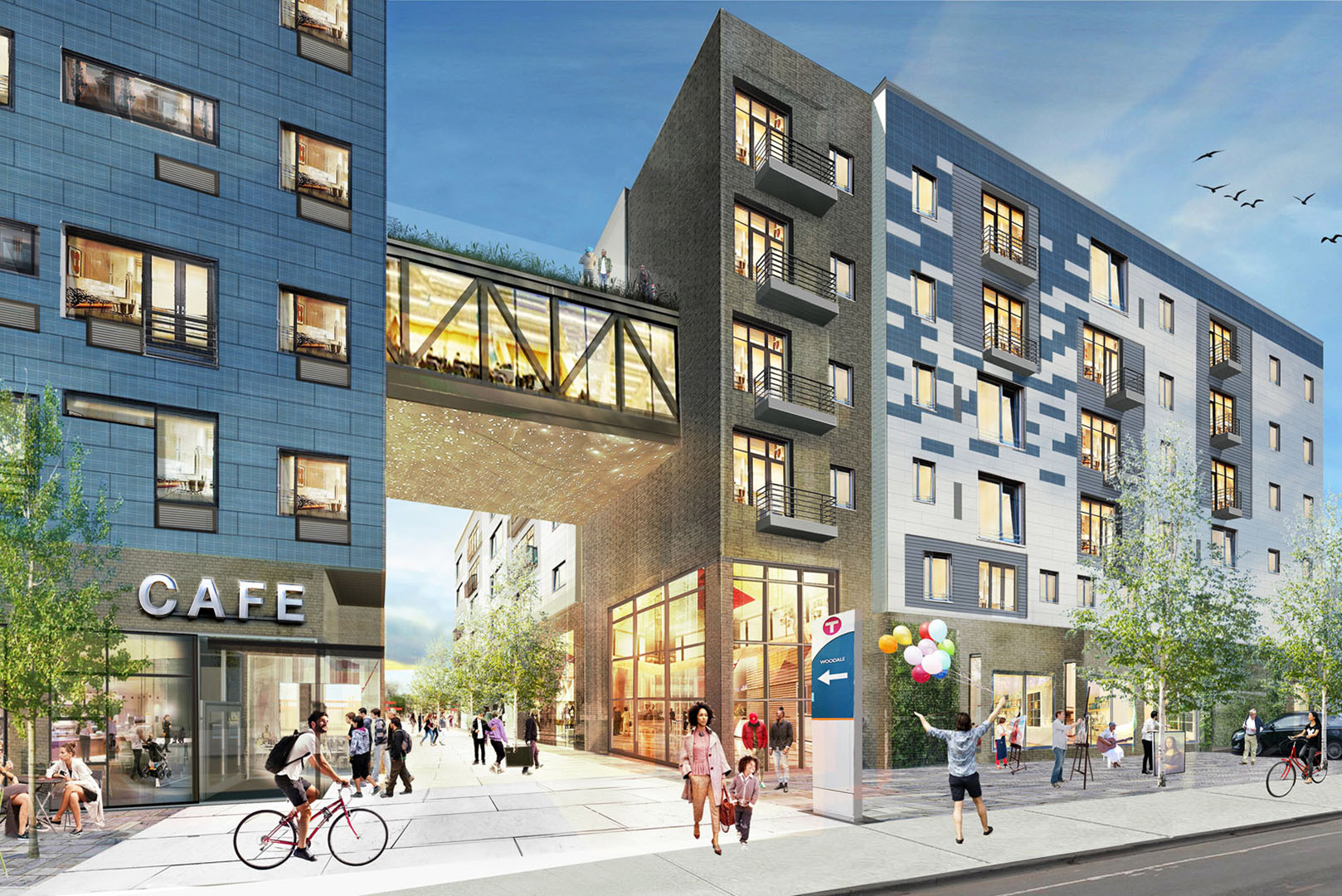 mixed use and mulifamily project